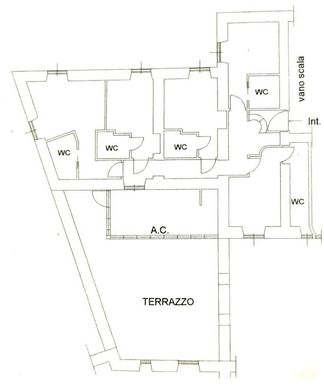 Apartment / Etagenwohnung in Rom, Latium