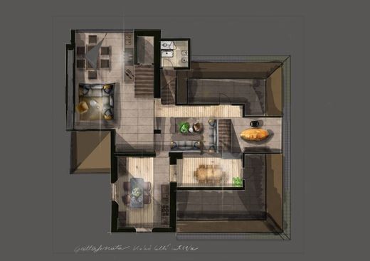 Attico a Grottaferrata, Roma