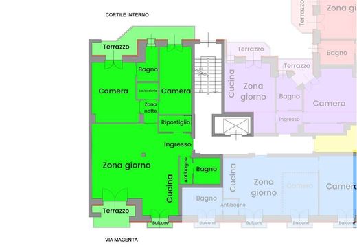 Apartment in Turin, Piedmont