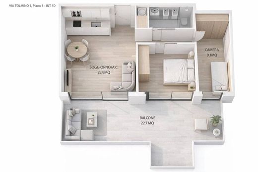 Apartment in Rome, Latium