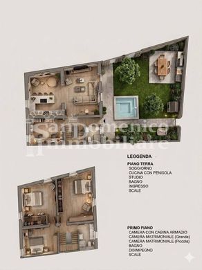 Maison de luxe à Pise, Toscane