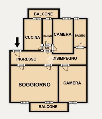 Apartment in Milan, Lombardy