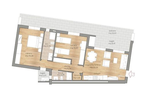 Apartment in Sesto Fiorentino, Florence