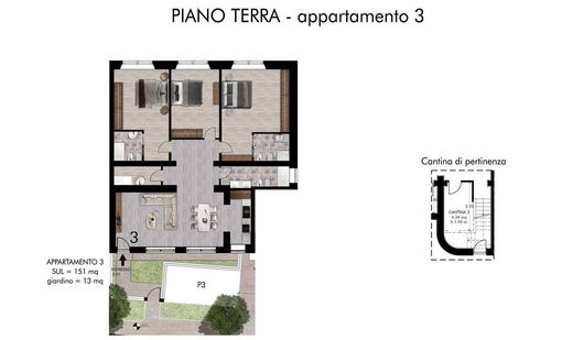 Appartement à Pise, Toscane