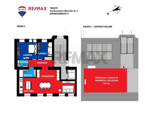 Apartment / Etagenwohnung in Triest, Friaul-Venetien